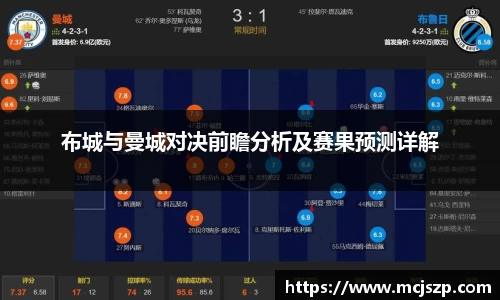 布城与曼城对决前瞻分析及赛果预测详解